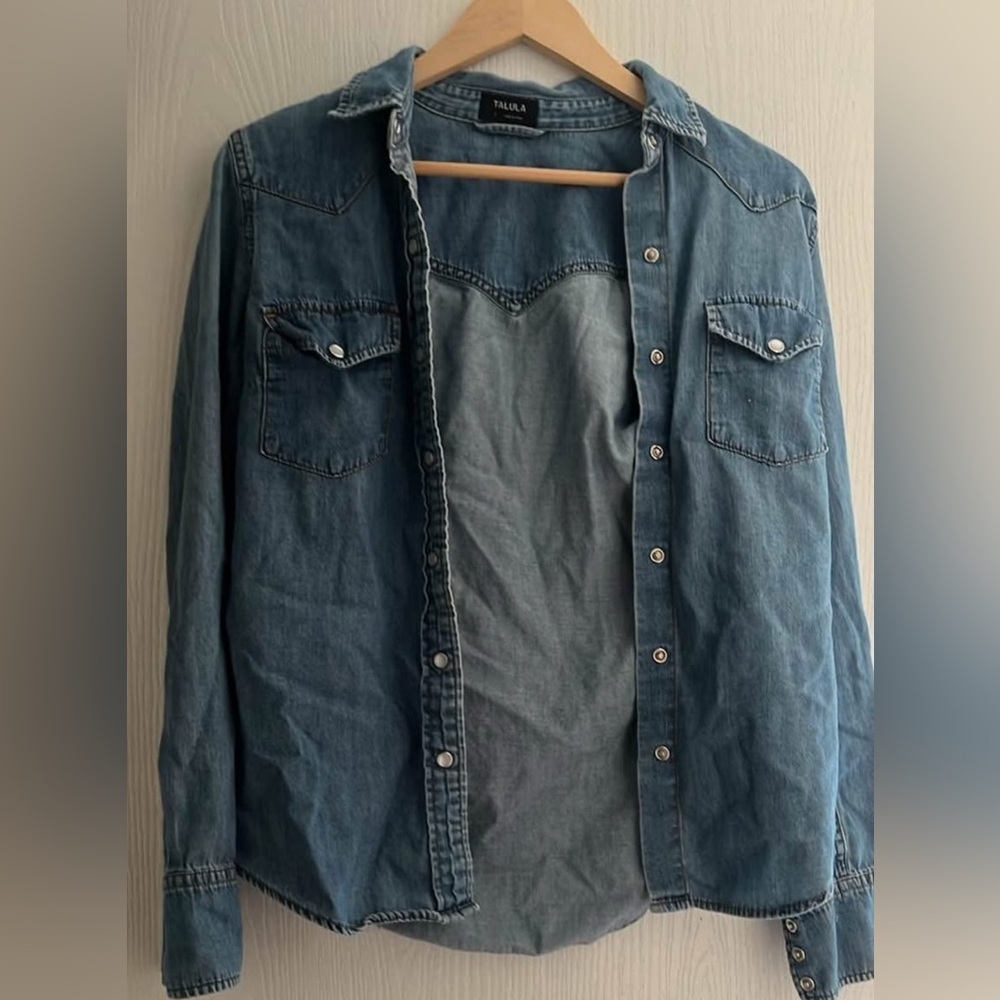 Talula Light Blue Denim Shirt